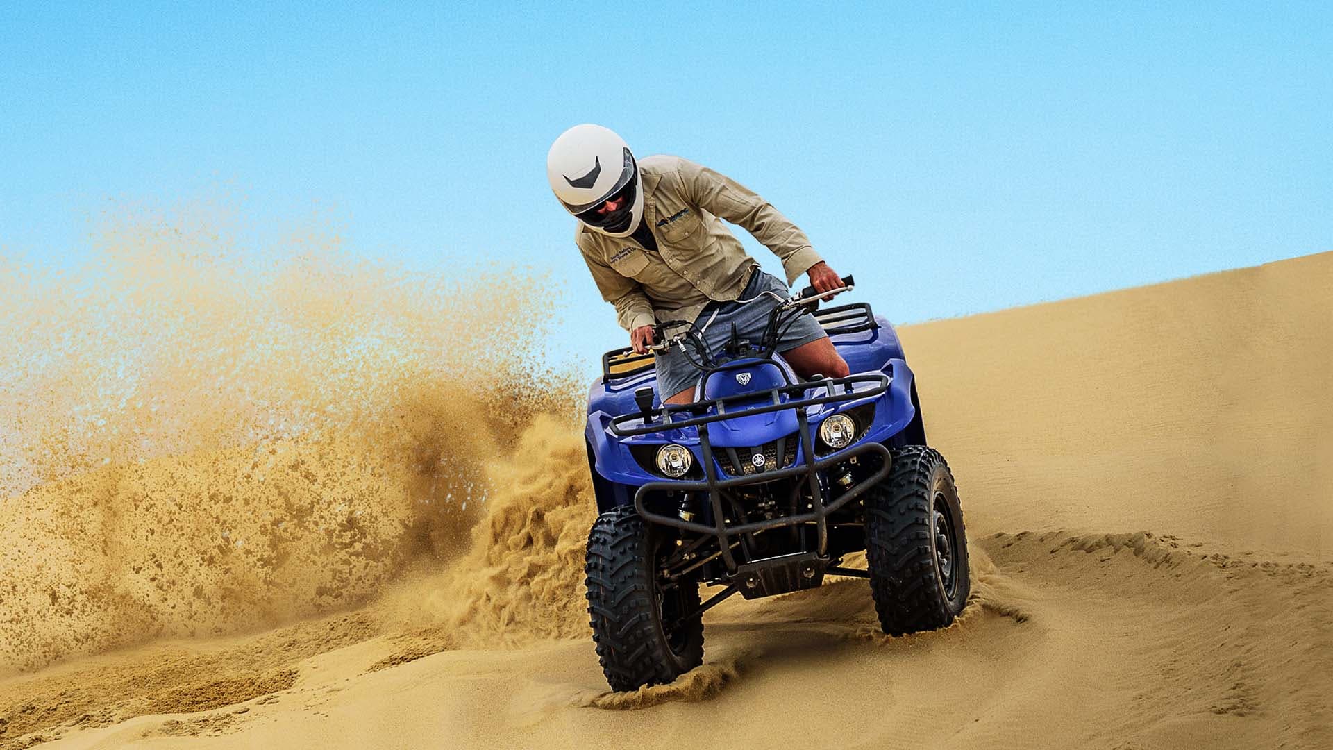 guided quad bike tour sand dunes