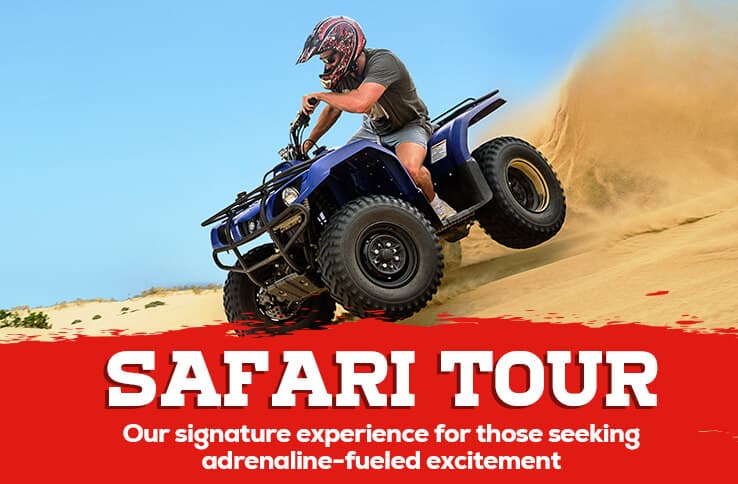 Quad biking day trip from Sydney to the Stockton sand dunes